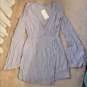 TOBI Long Sleeve Lavender Dress